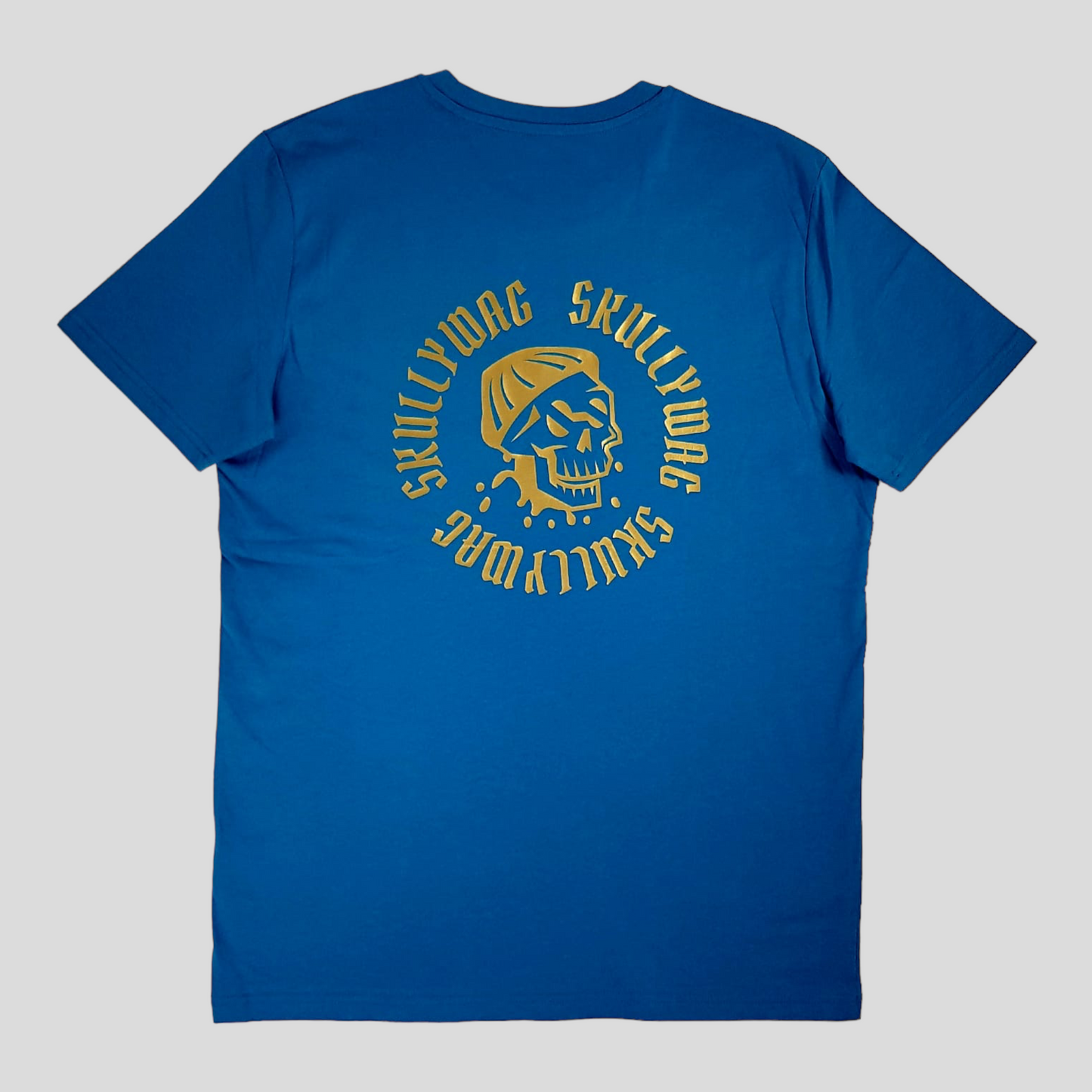 Deep ocean/ gold logos