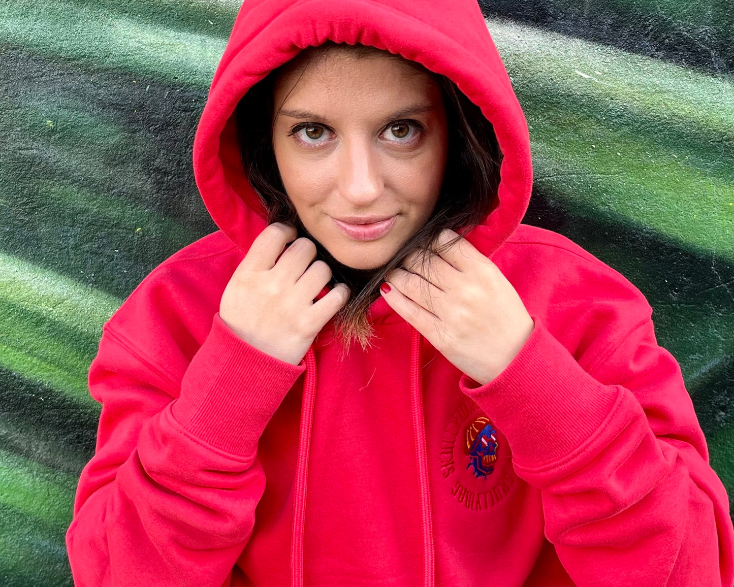 SKU hood red
