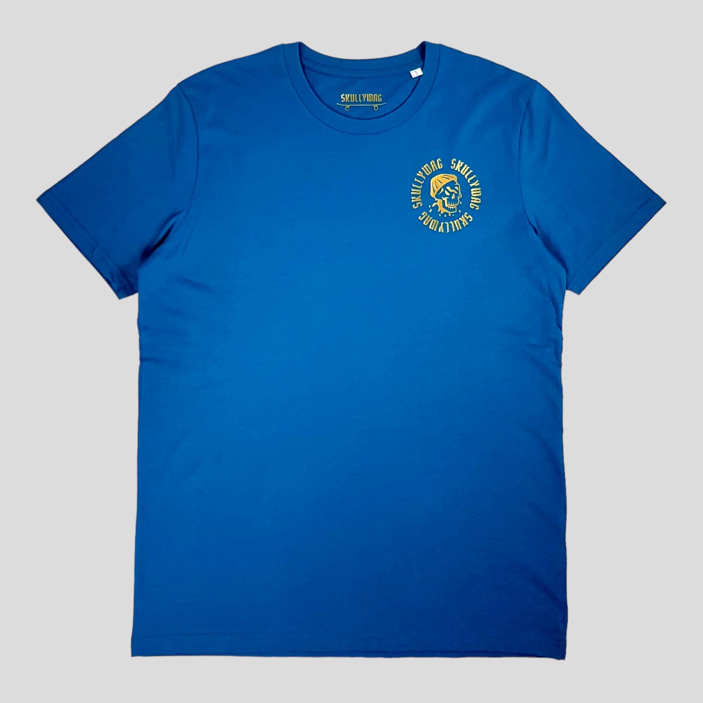 Deep ocean/ gold logos