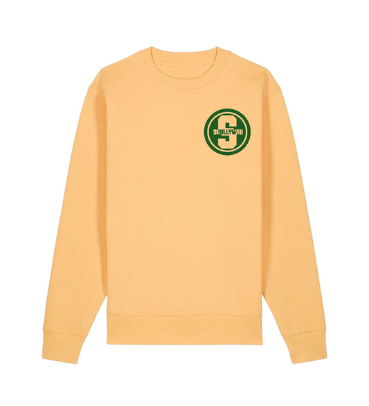 Nespiro sweater/green felt vinyl logo