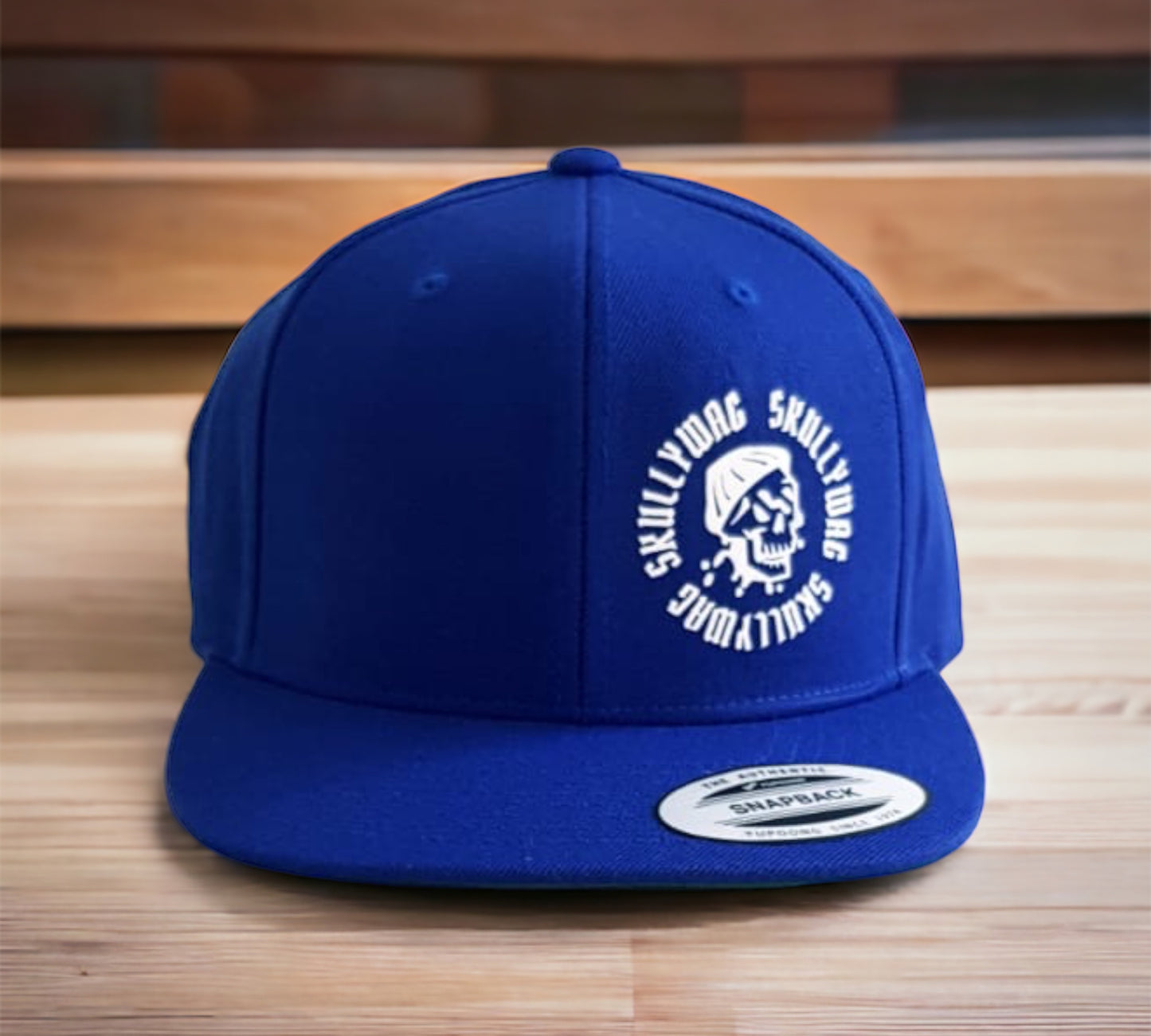 Royal blue baseball cap/sku01 logo