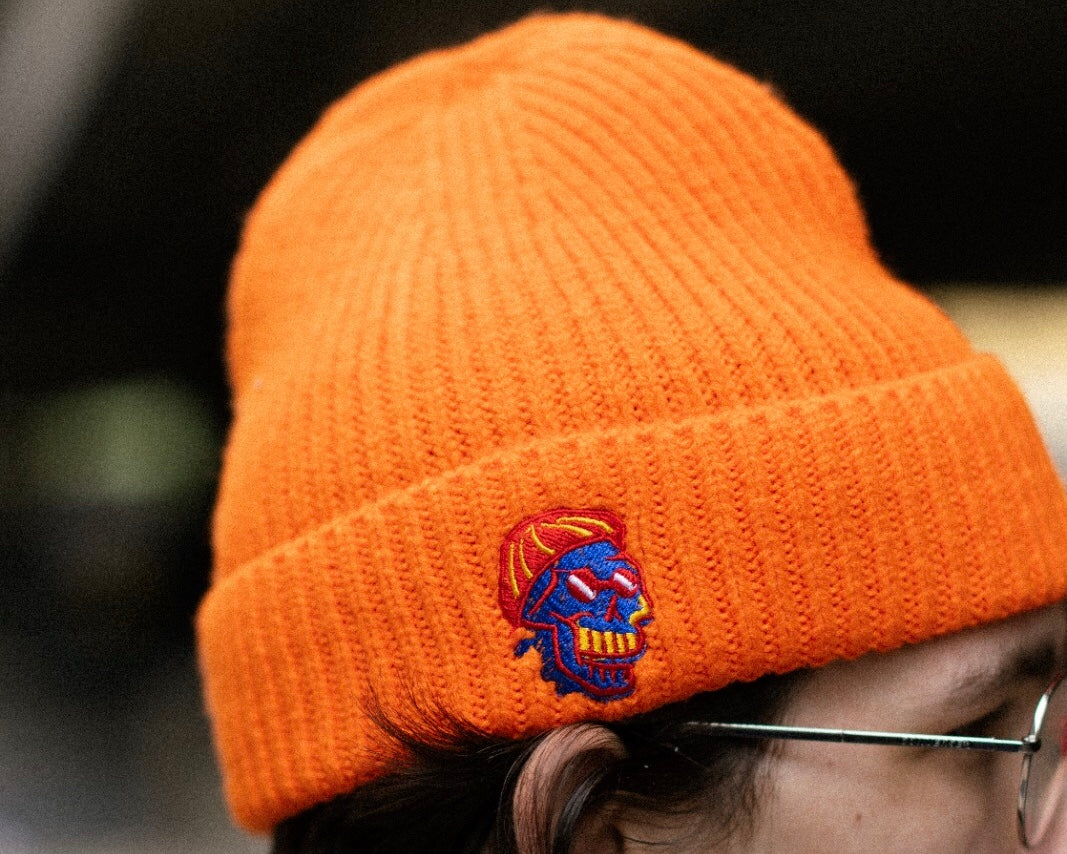 SKU orange beanie