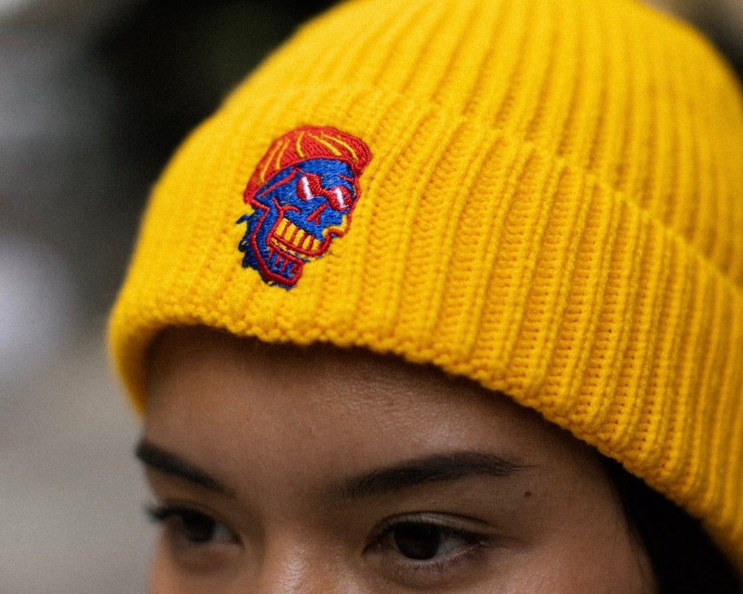 SKU yellow beanie