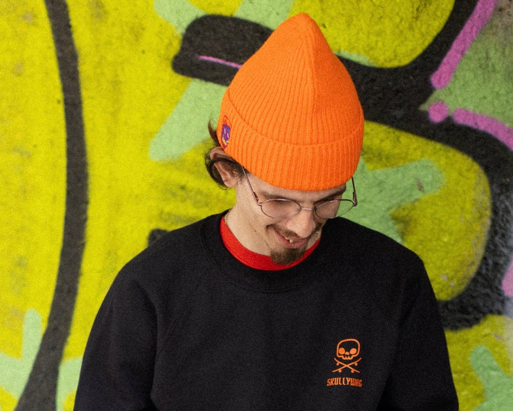 SKU orange beanie